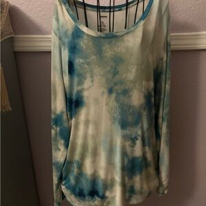 Women’s Maternity Tie-Dye Long Sleeve Top Size XL